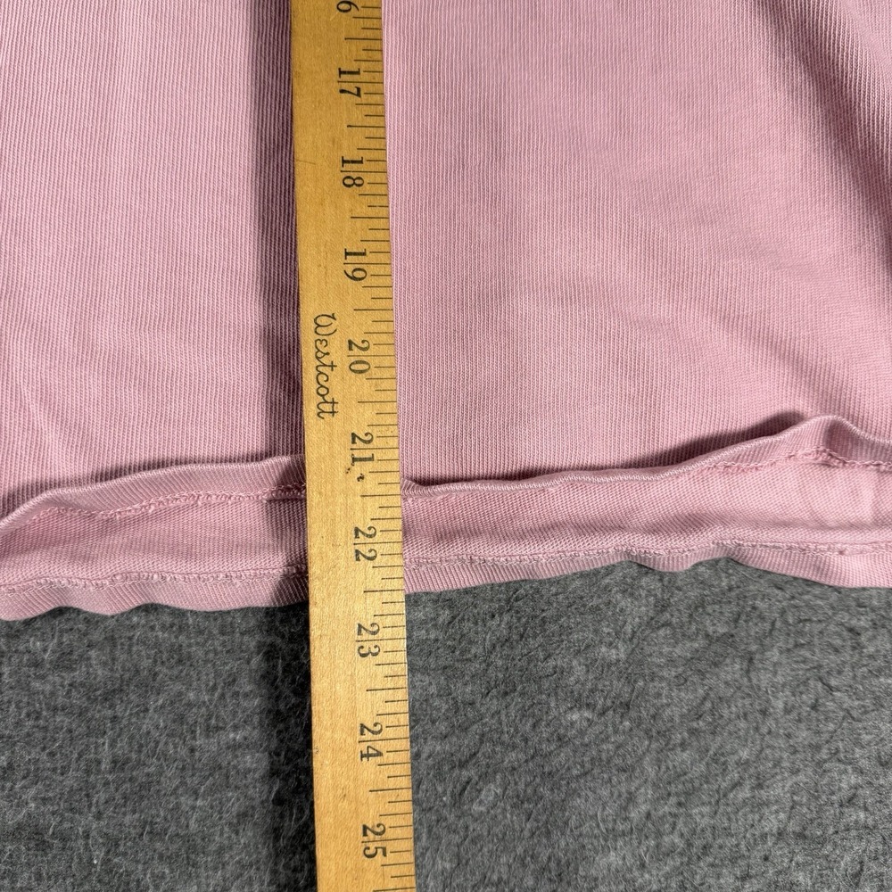 Free People We The Free Blossom Tee in Mauve Zephyr SZ  Large Boho Boxy Oversize - Picture 4 of 7